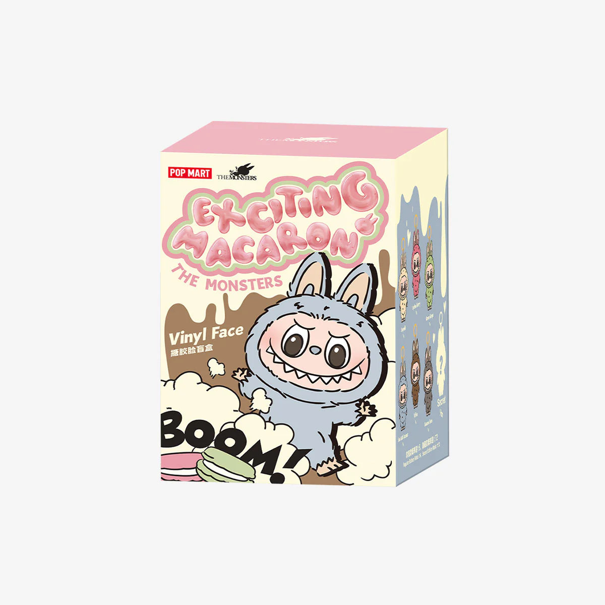 THE MONSTERS – Aufregende Macaron Vinyl-Gesichts-Blindbox